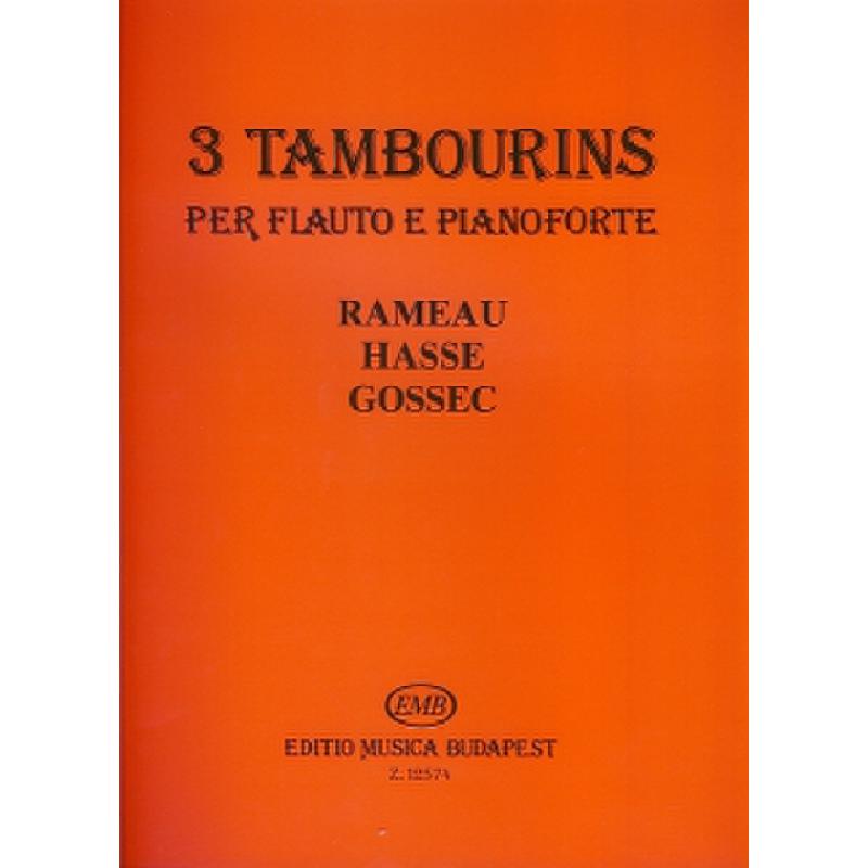 Titelbild für EMB 12574 - 3 TAMBOURINS