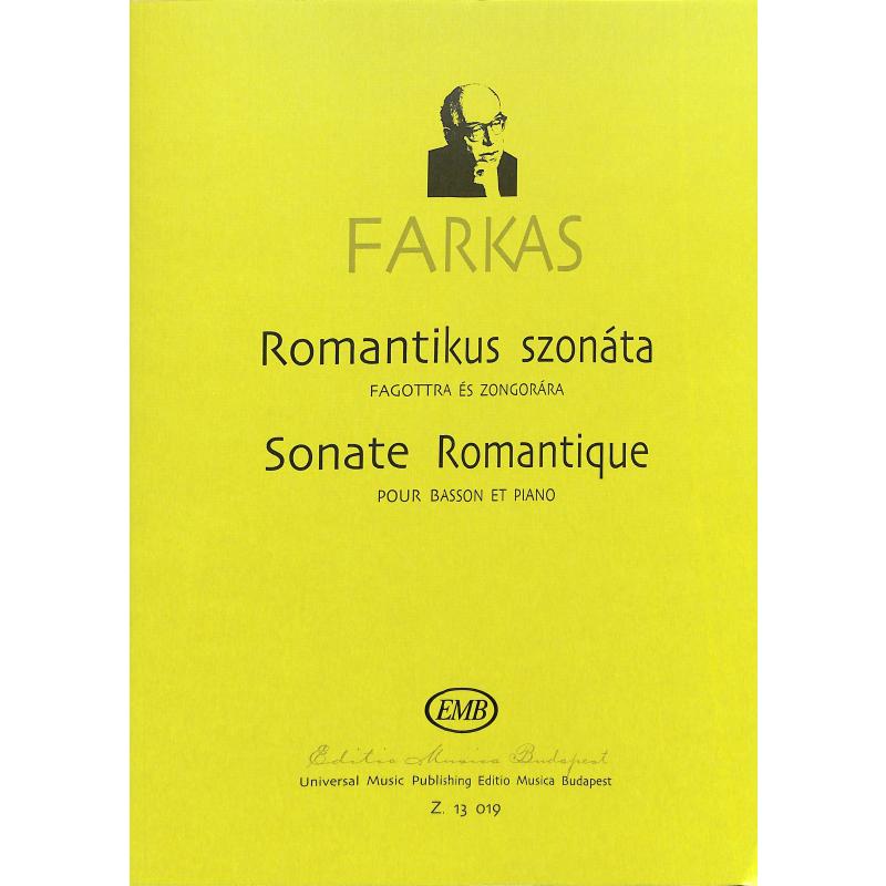 Titelbild für EMB 13019 - SONATE ROMANTIQUE (HOMMAGE A BRAHMS)