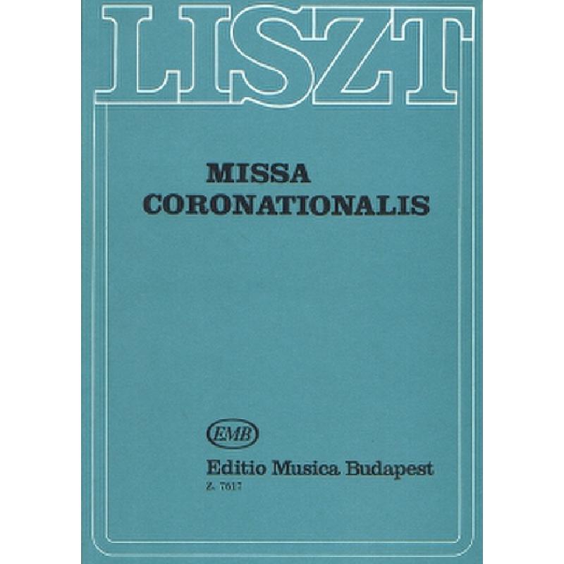 Titelbild für EMB 7617 - MISSA CORONATIONALIS (KROENUNGSMESSE)