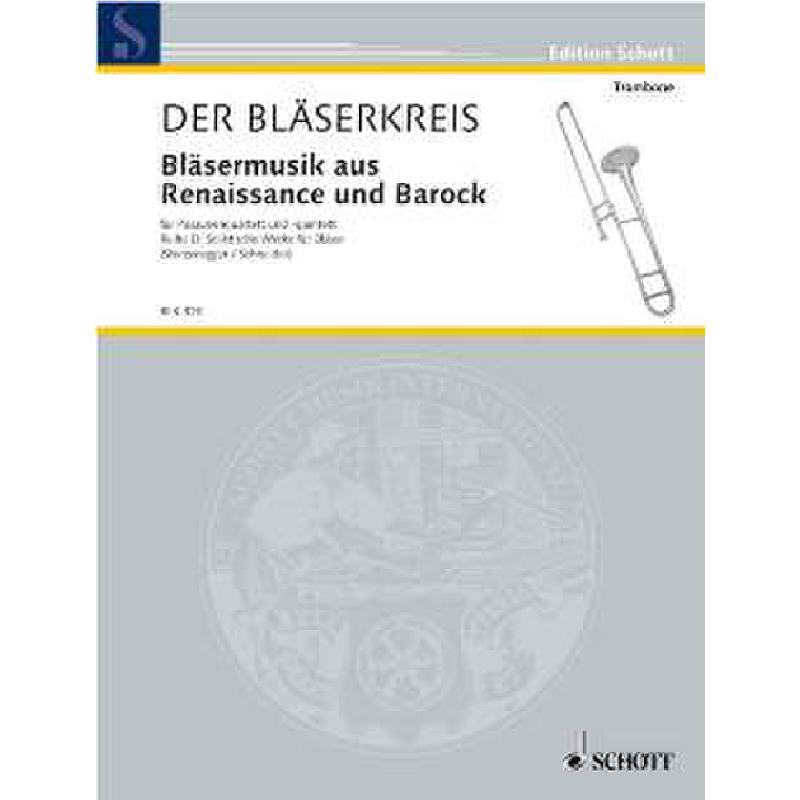 Titelbild für BLK 320 - BLAESERMUSIK RENAISSANCE BAROCK