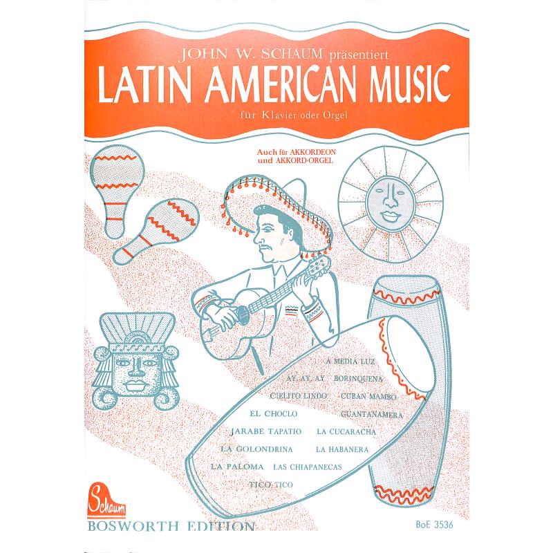 Titelbild für BOE 003536 - LATIN AMERICAN MUSIC