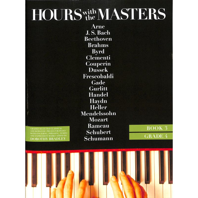 Titelbild für BOE 003584 - HOURS WITH THE MASTERS 3
