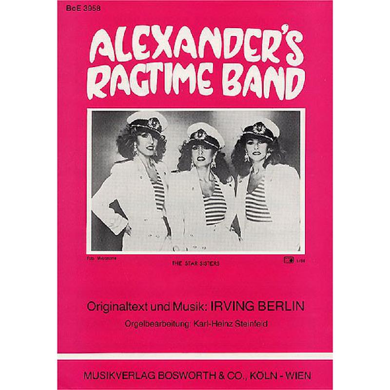 Titelbild für BOE 3958 - ALEXANDER'S RAGTIME BAND