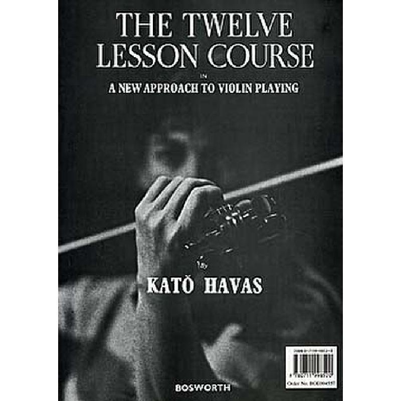 Titelbild für BOE 004557 - THE TWELVE LESSON COURSE