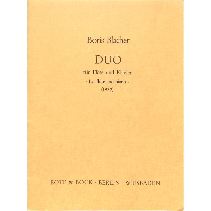 Titelbild für BOTE 1194 - DUO (1972)