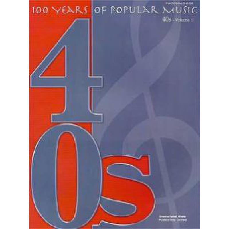 Titelbild für ISBN 0-571-53345-0 - 100 YEARS OF POPULAR MUSIC - 40'S VOL 1