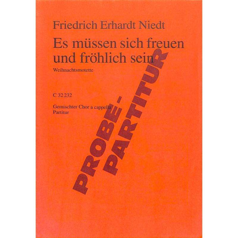 Titelbild für C 32232 - ES MUESSEN SICH FREUEN + FROEHLICH SEIN