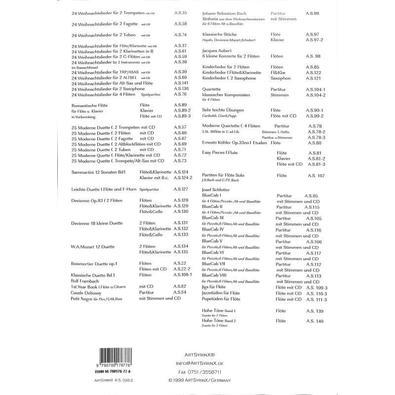 Notenbild für ART 26-2 - 12 SONATEN OP 2 BD 2