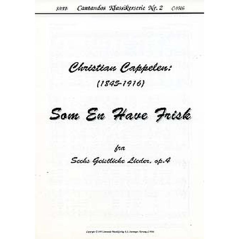 Titelbild für CANTANDO -C9506 - SOM EN HAVE FRISK - WIE EIN WASSERREICHER GARTEN