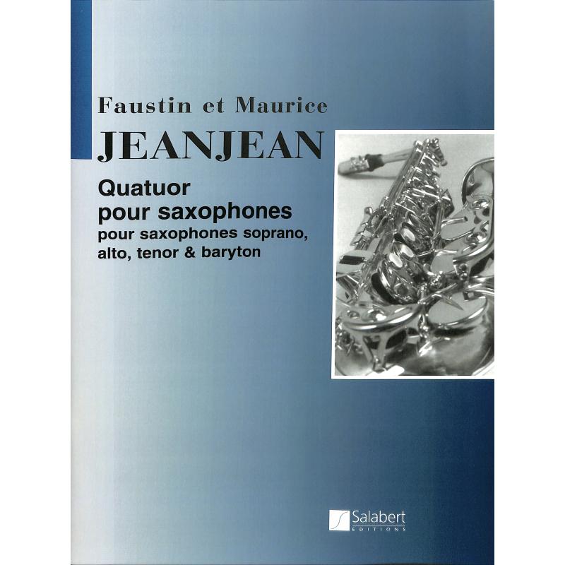 Titelbild für SLB 1238 - Quatuor pour saxophones