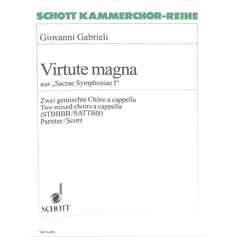 Titelbild für SKR 16006 - Virtute magna