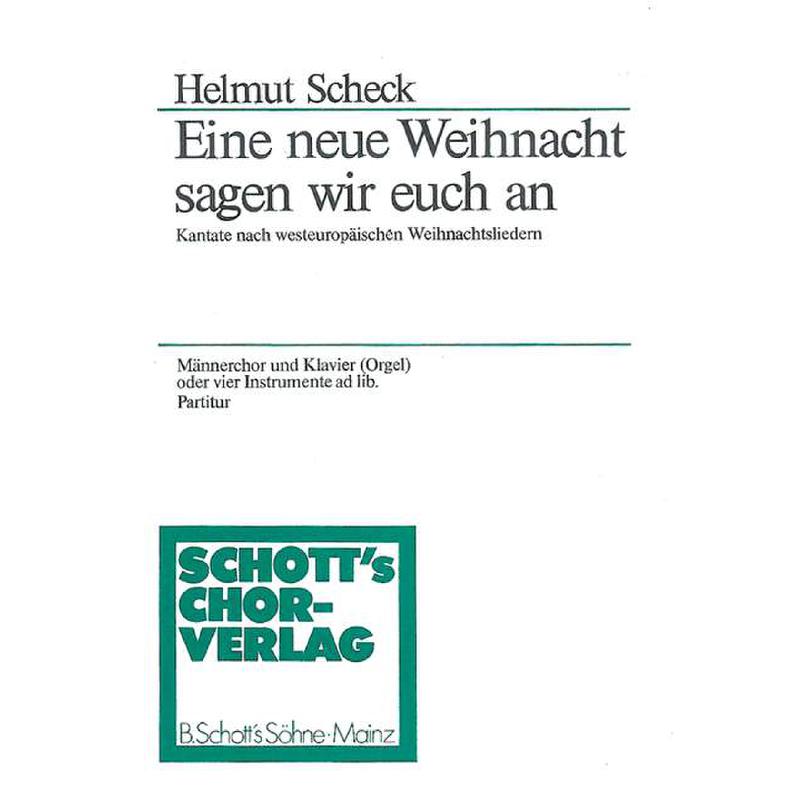 Titelbild für C 44879 - EINE NEUE WEIHNACHT