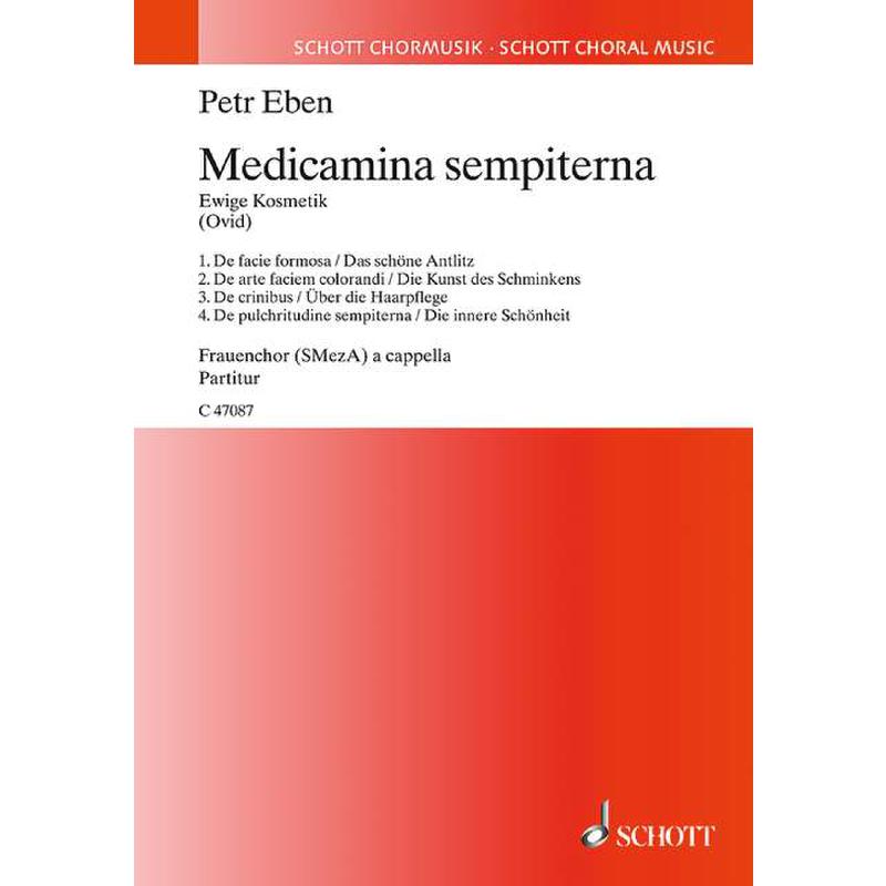 Titelbild für C 47087 - MEDICAMINA SEMPITERNA