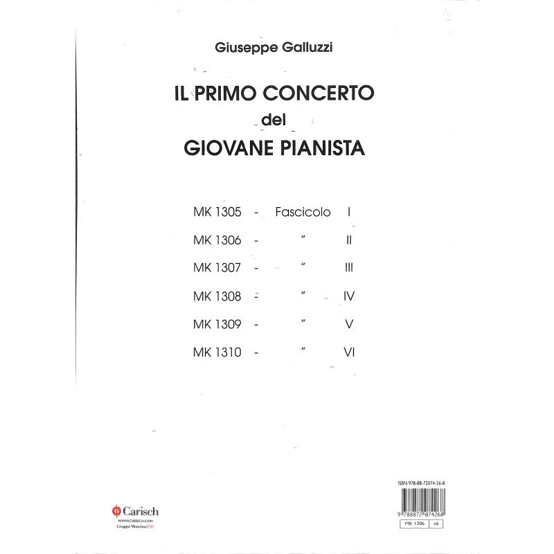 Notenbild für MK 1306 - IL PRIMO CONCERTO 2