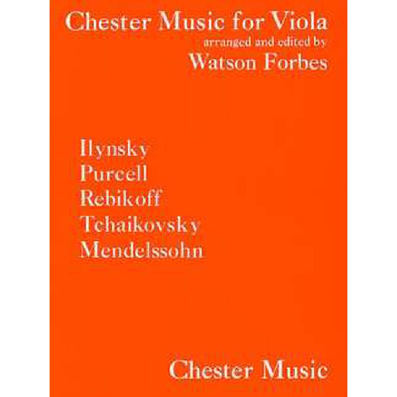 Titelbild für CH 00817 - CHESTER MUSIC FOR VIOLA