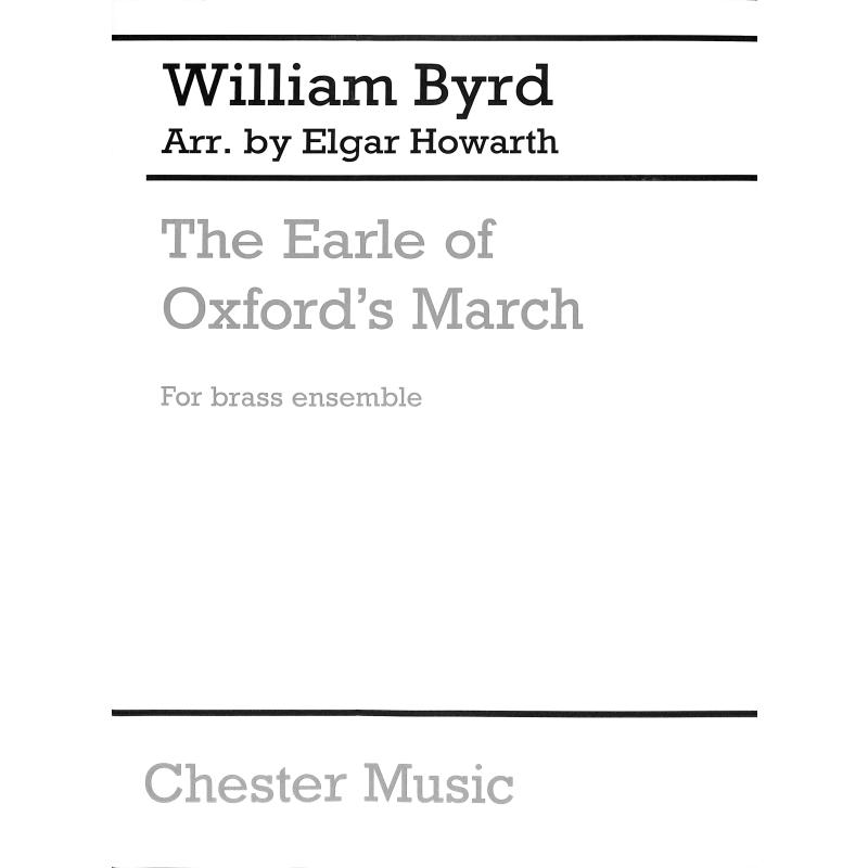 Titelbild für CH 55037 - THE EARLE OF OXFORD'S MARCH