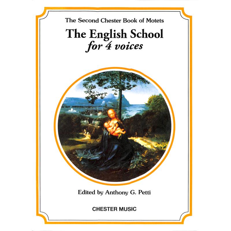 Titelbild für CH 55103 - THE ENGLISH SCHOOL FOR 4 VOICES