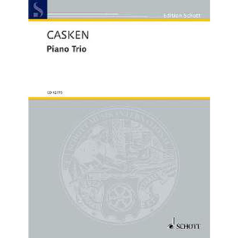 Titelbild für ED 12775 - PIANO TRIO (2000/02)