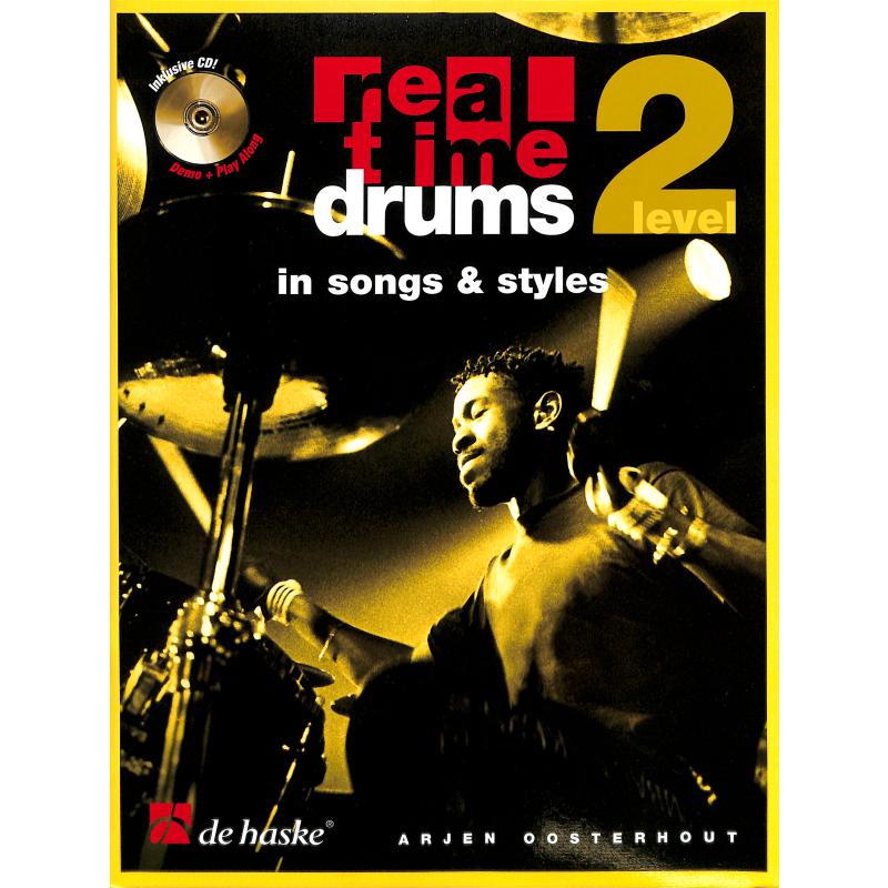 Titelbild für HASKE 1043574 - REAL TIME DRUMS IN SONGS & STYLES (LEVEL 2)