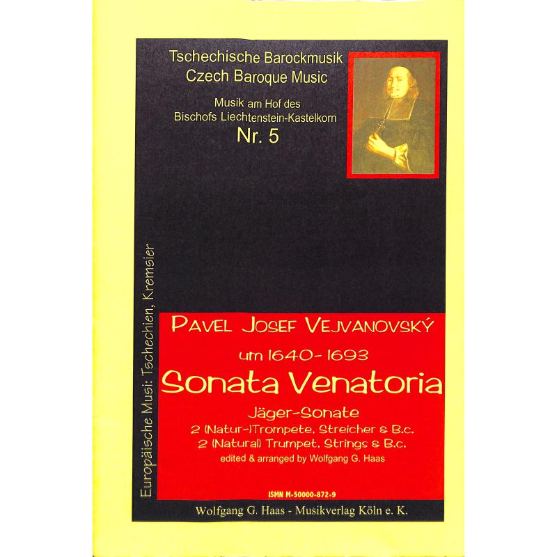 Titelbild für HAAS 872-9 - SONATA VENATORIA (JAEGER SONATE)