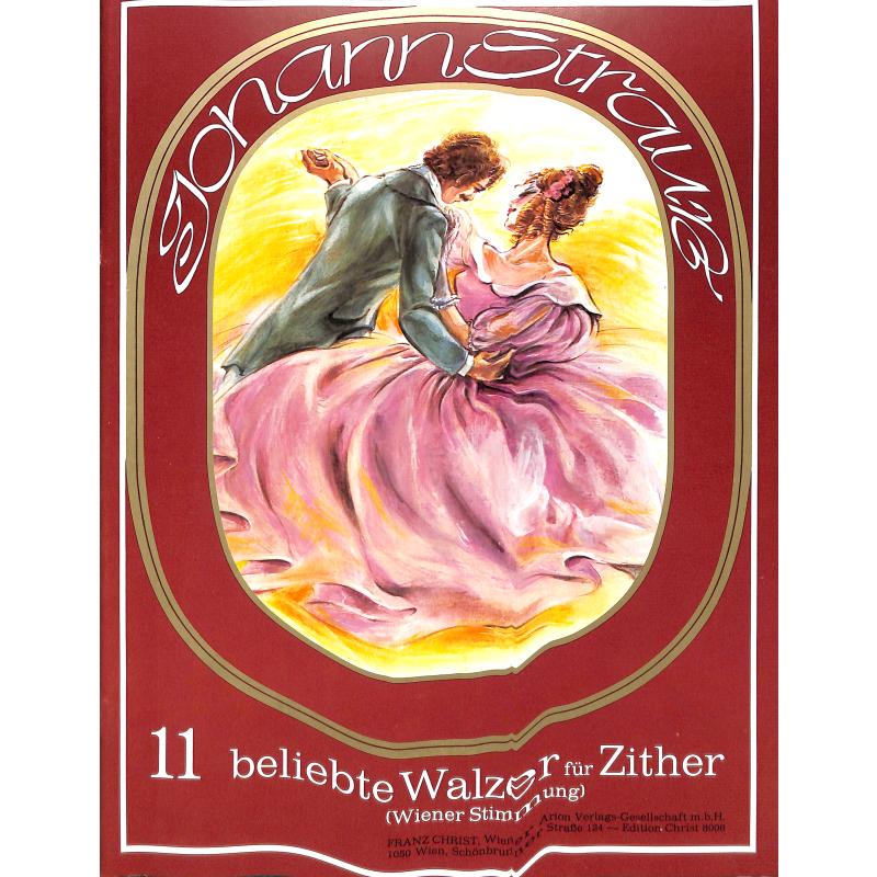 Titelbild für WEINB 1563-10 - 11 BELIEBTE WALZER