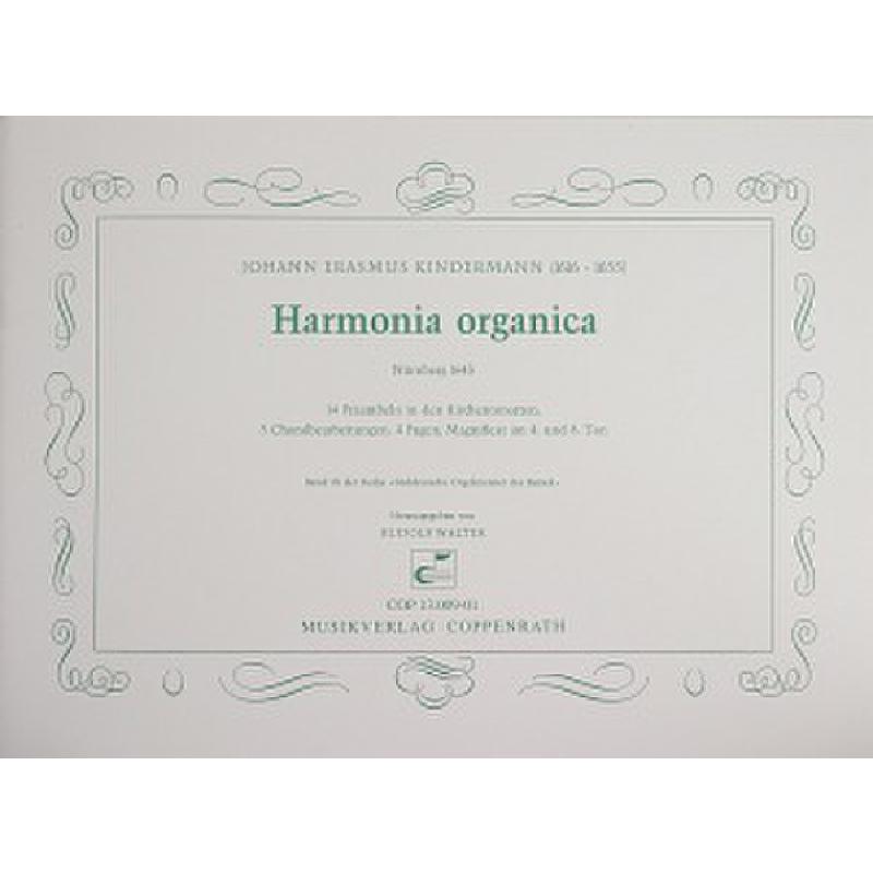 Titelbild für CARUS 91077-00 - Harmonia organica