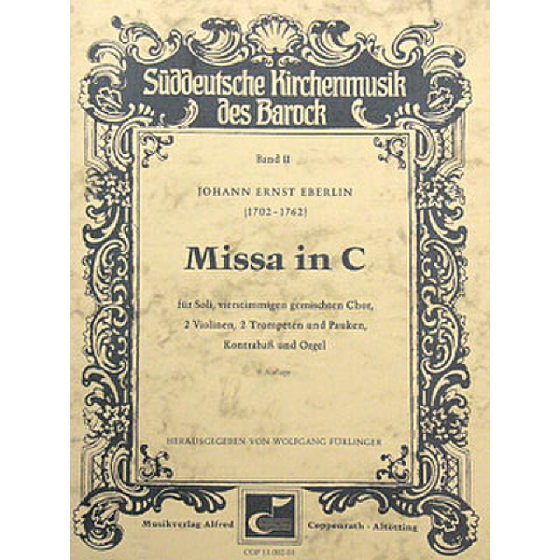 Titelbild für CARUS 91015-00 - Missa in C (Brevissima)