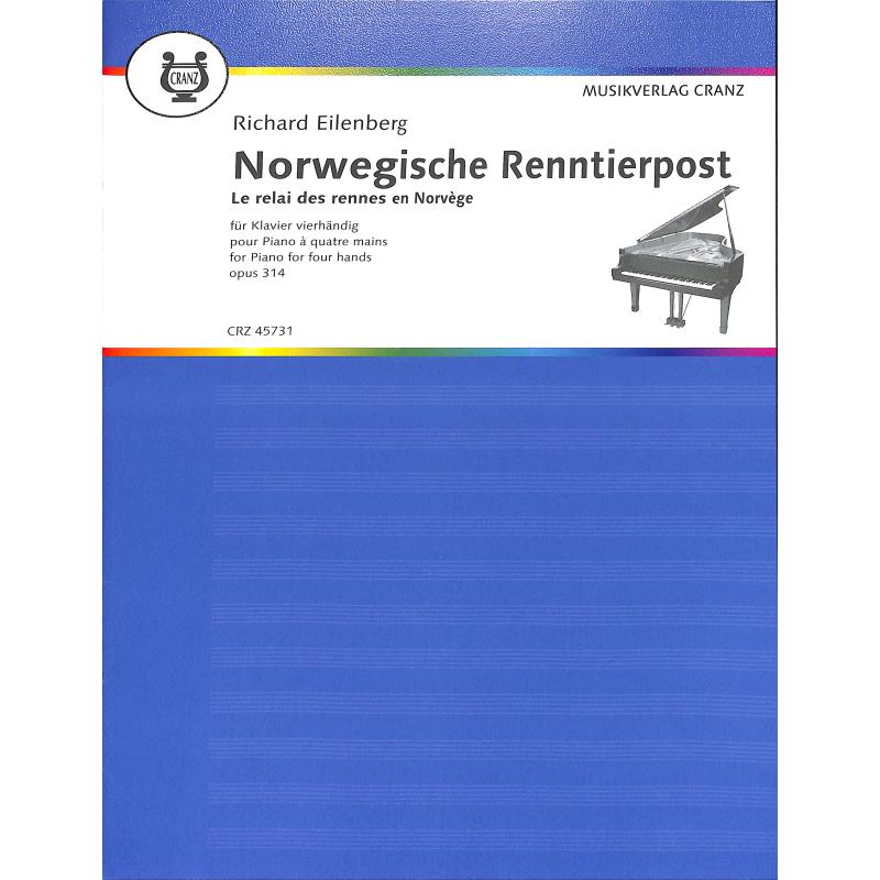 Titelbild für CRZ 45731 - NORWEGISCHE RENNTIERPOST OP 314