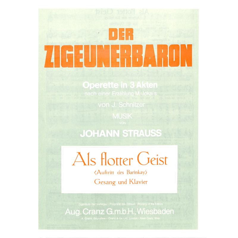 Titelbild für CRZ 48470 - ALS FLOTTER GEIST (ZIGEUNERBARON)