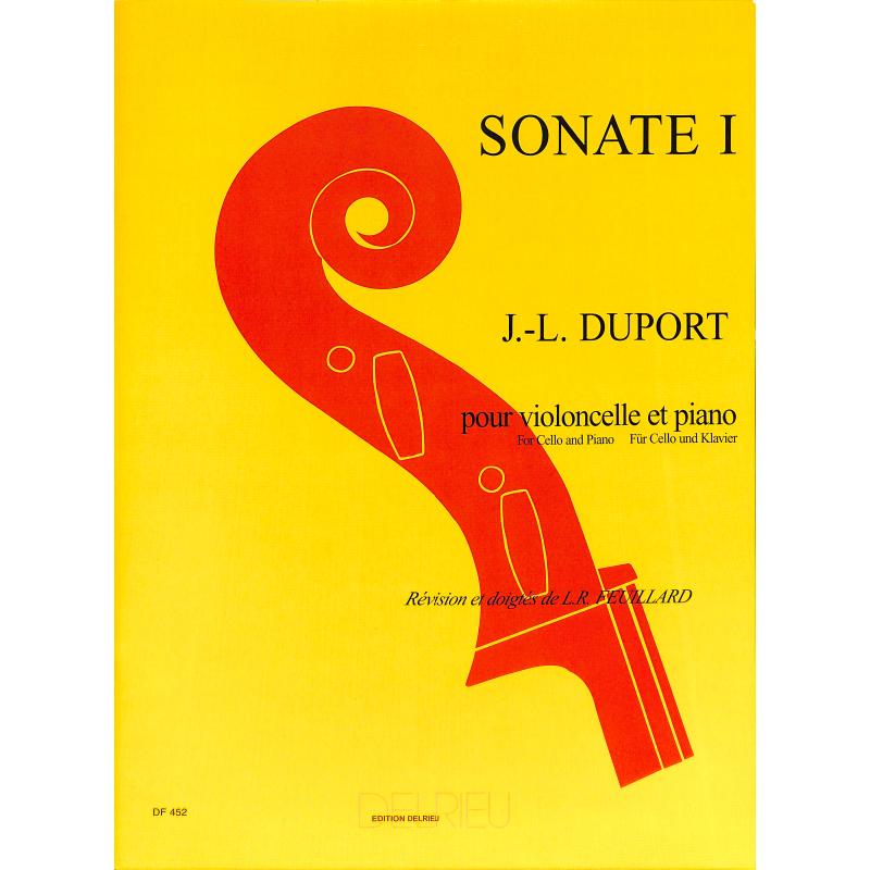 Titelbild für DELRIEU 452 - SONATE 1