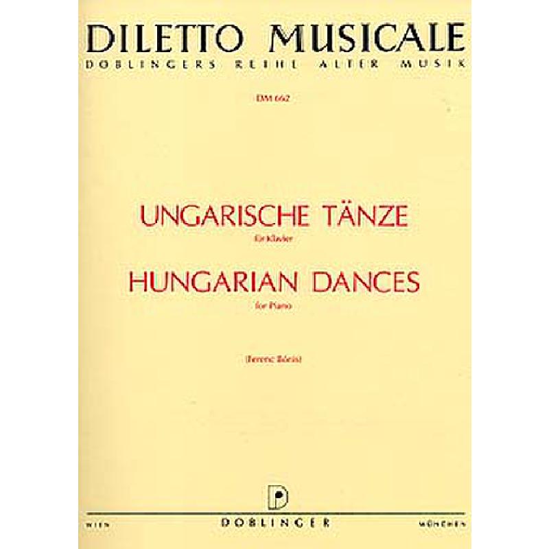 Titelbild für DM 662 - UNGARISCHE TAENZE