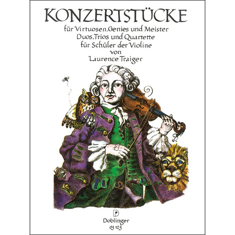 Titelbild für DO 03123 - KONZERTSTUECKE FUER VIRTUOSEN GENIES UND MEISTER