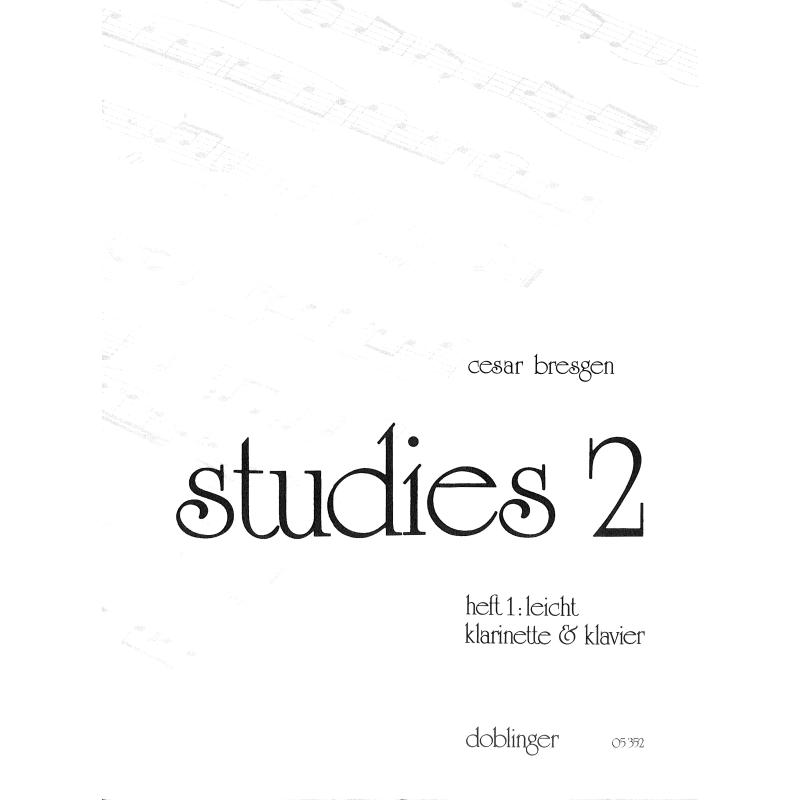 Titelbild für DO 05352 - STUDIES 2 HEFT 1