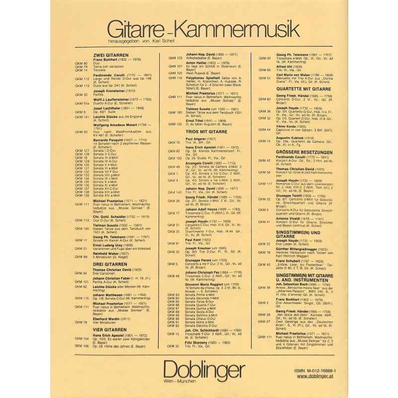 Notenbild für DO 05944 - SUITE 2 A-DUR BWV 819