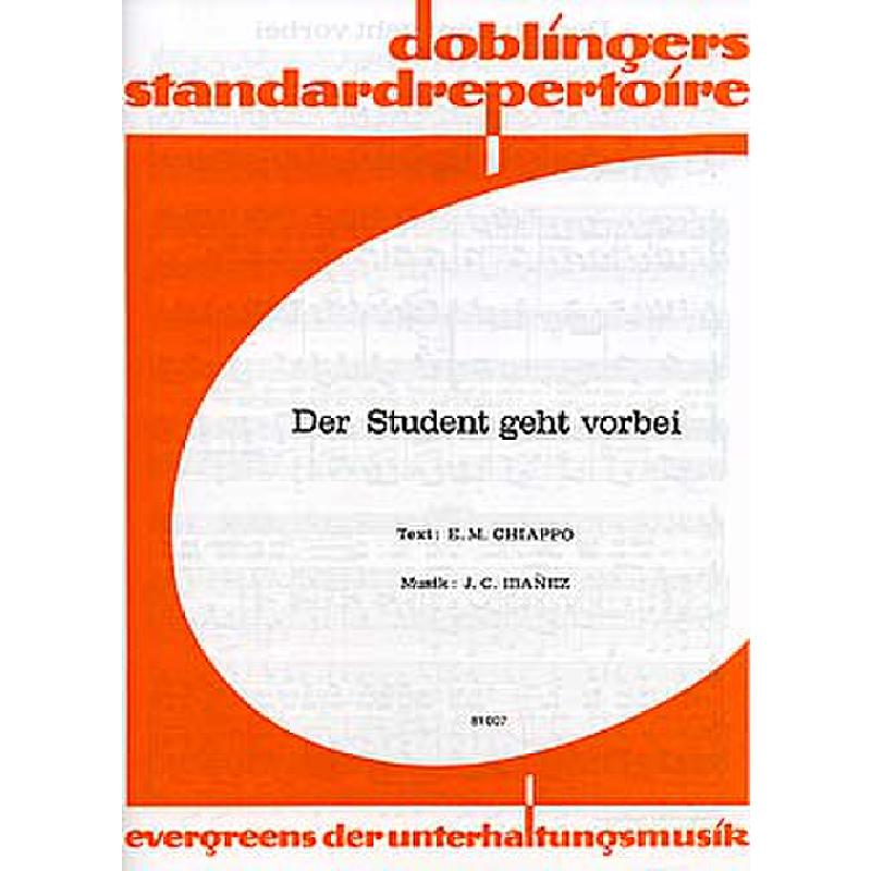 Titelbild für DO 81007 - DER STUDENT GEHT VORBEI