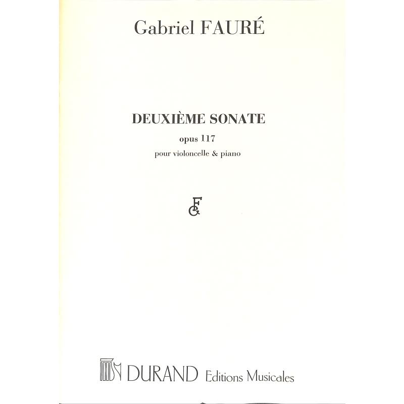 Titelbild für DF 10079 - Sonate 2 op 117