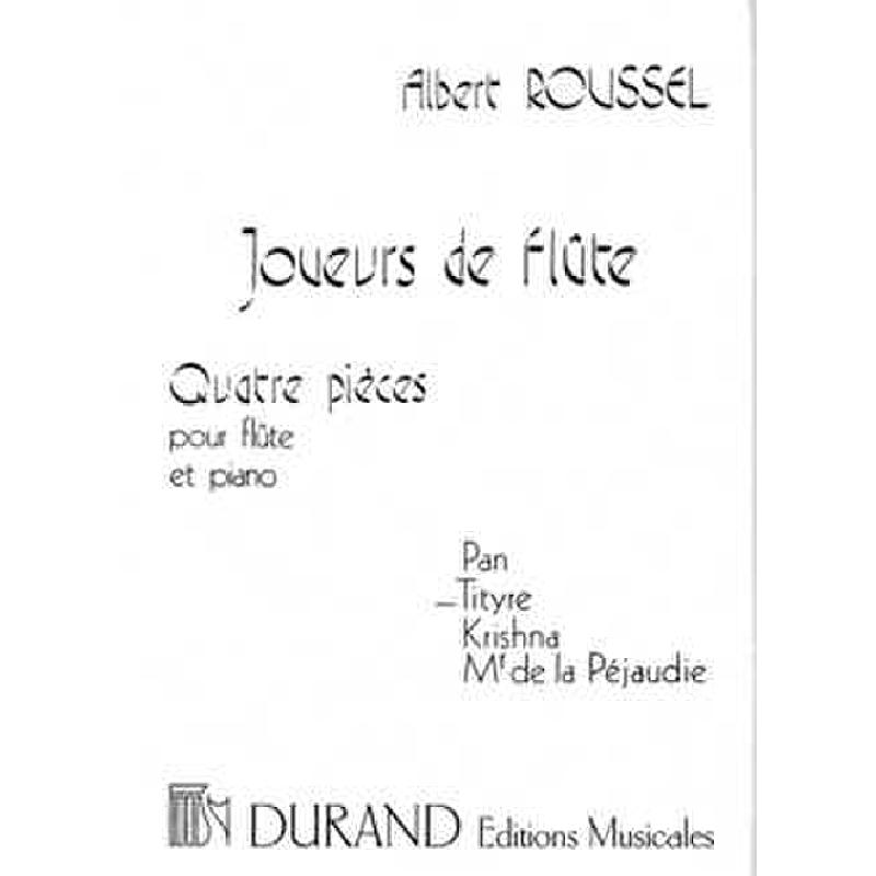 Titelbild für DUR 10703 - TITYRE - JOUEURS DE FLUTE