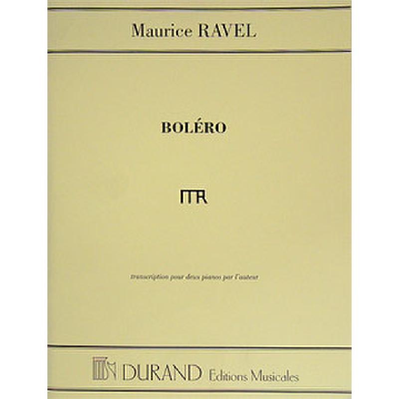 Titelbild für DUR 11828 - BOLERO
