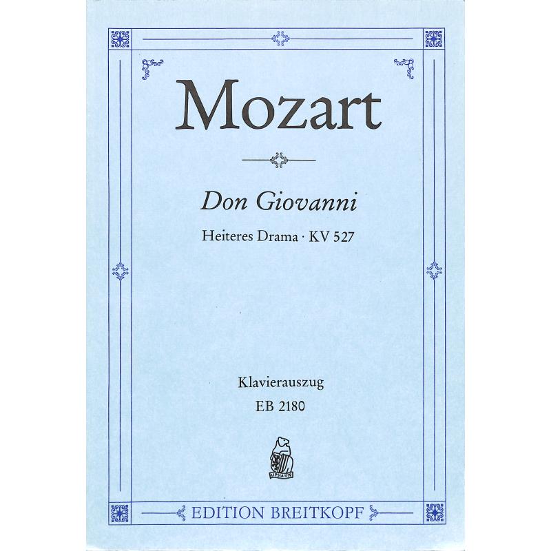 Titelbild für EB 2180 - DON GIOVANNI KV 527