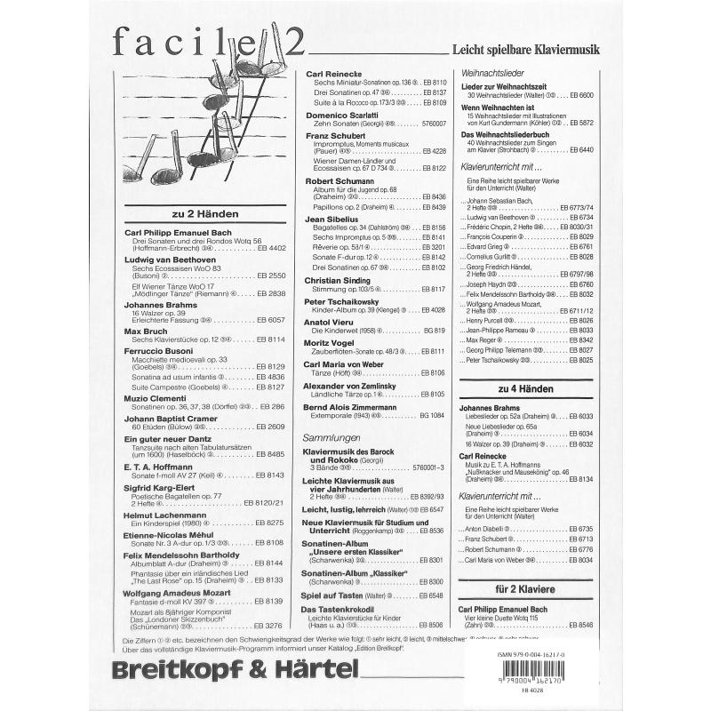 Notenbild für EB 4028 - JUGENDALBUM OP 39