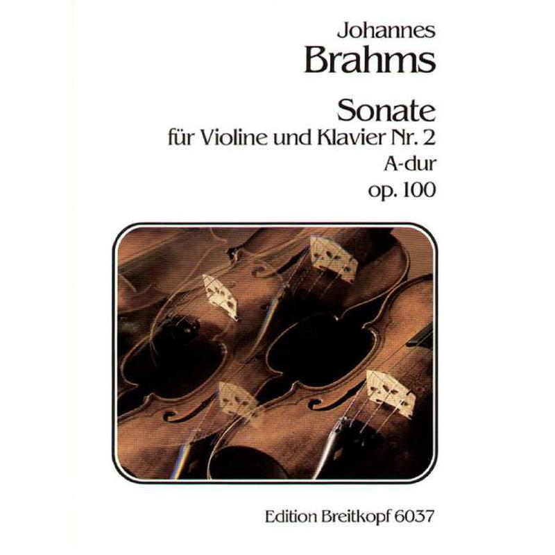 Titelbild für EB 6037 - SONATE 2 A-DUR OP 100