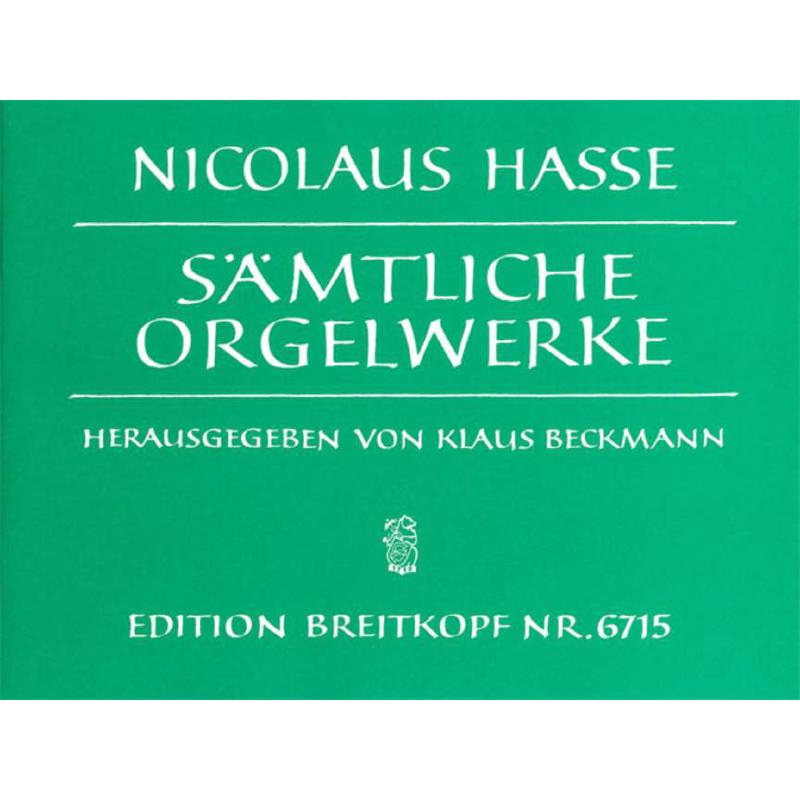 Titelbild für EB 6715 - SAEMTLICHE ORGELWERKE