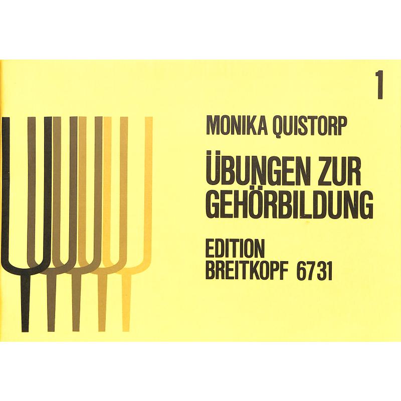 Titelbild für EB 6731 - UEBUNGEN ZUR GEHOERBILDUNG 1