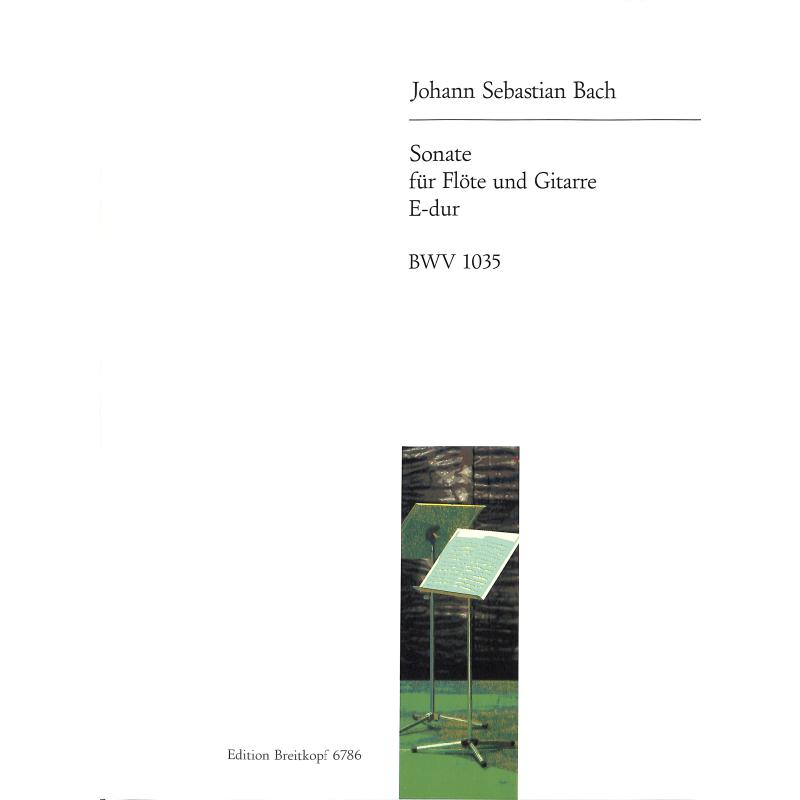 Titelbild für EB 6786 - SONATE 3 E-DUR BWV 1035