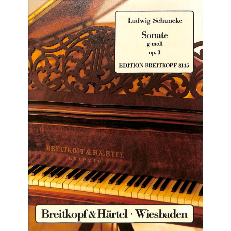 Titelbild für EB 8145 - SONATE G-MOLL OP 3