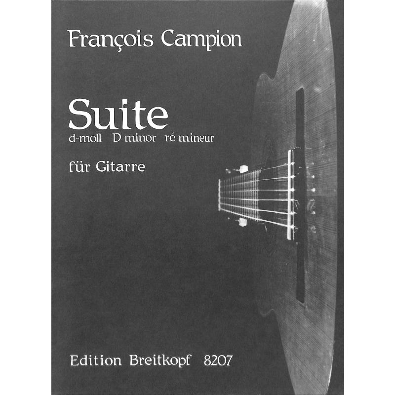 Titelbild für EB 8207 - SUITE D-MOLL