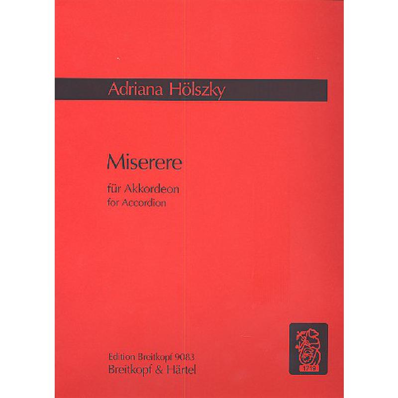 Titelbild für EB 9083 - MISERERE