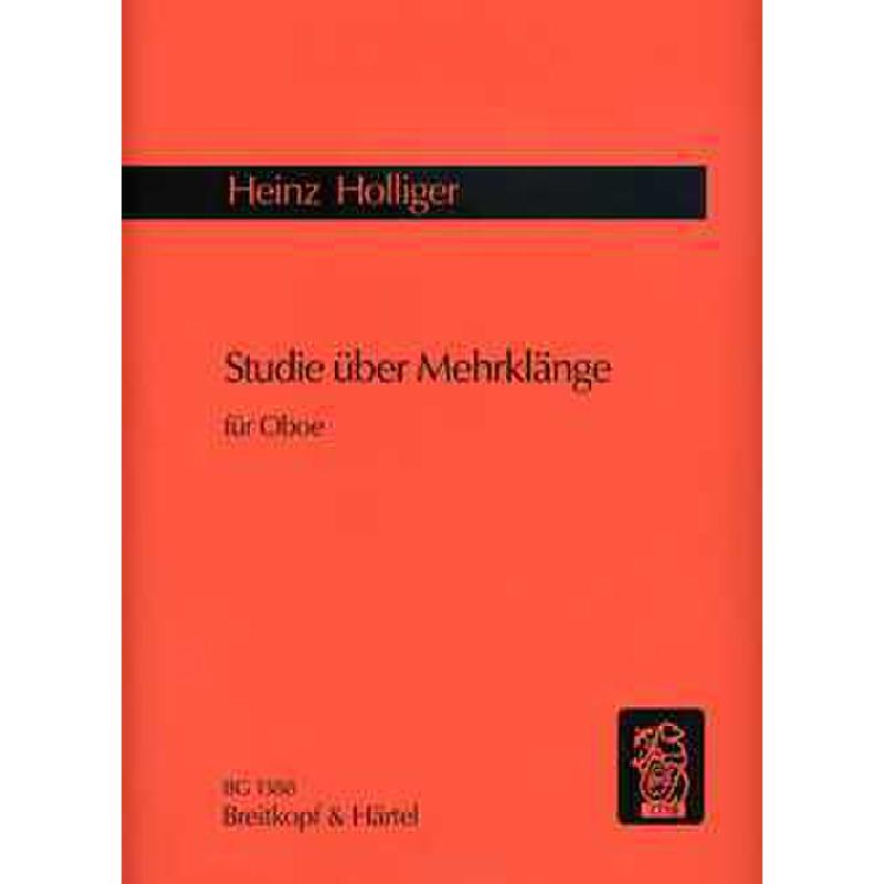Titelbild für EBBG 1388 - STUDIE UEBER MEHRKLAENGE