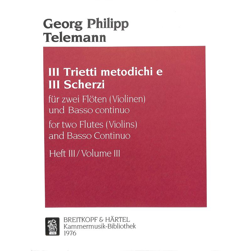 Titelbild für EBKM 1976 - TRIETTO + SCHERZO NR 3
