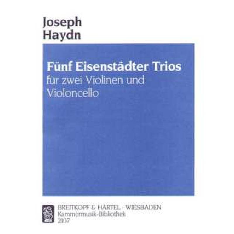 Titelbild für EBKM 2107 - 5 EISENSTAETTER TRIOS